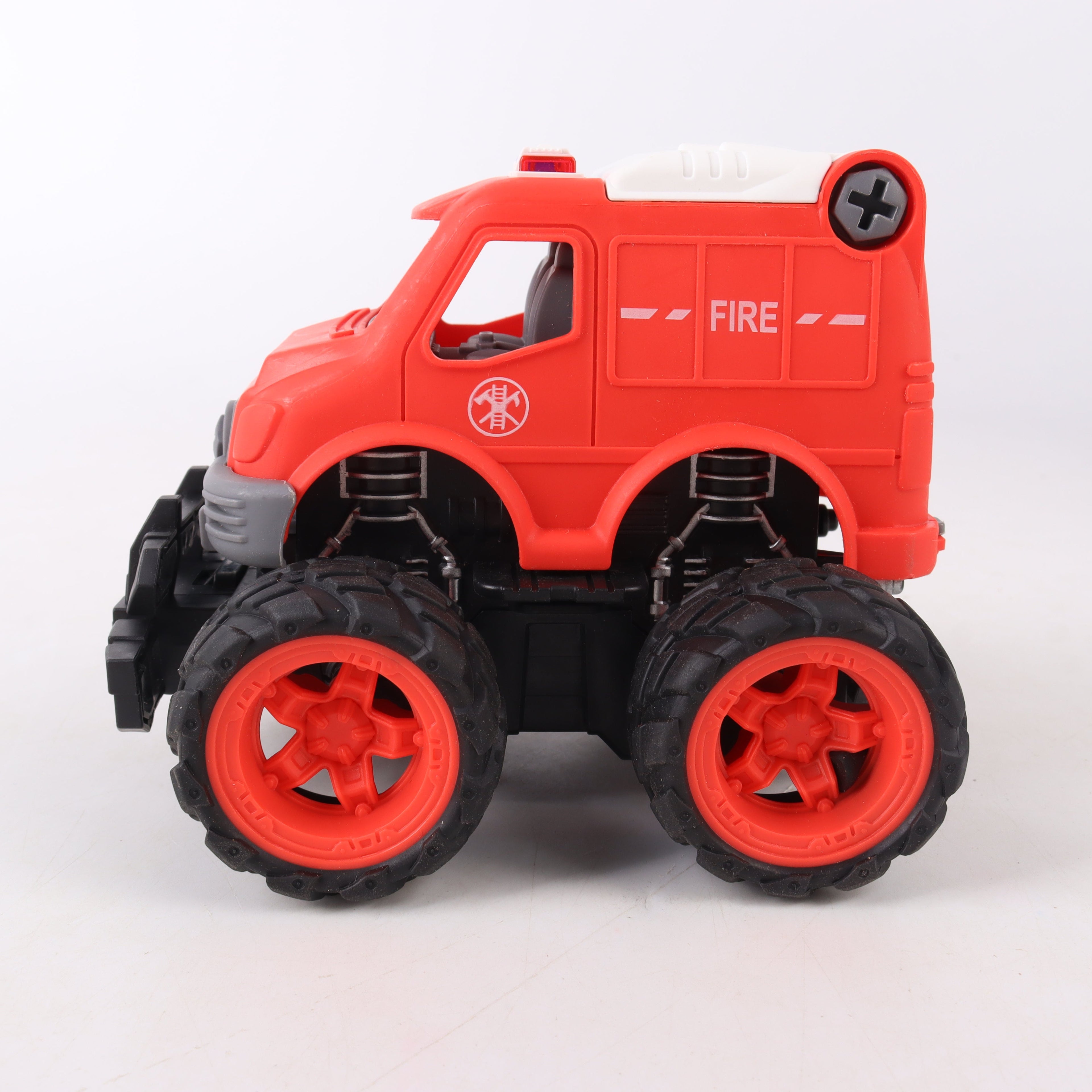 Vehículo de doble Inercia Rojo