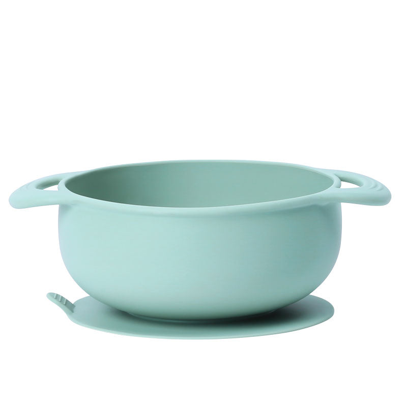 Bowl de Silicona con Succión Azul