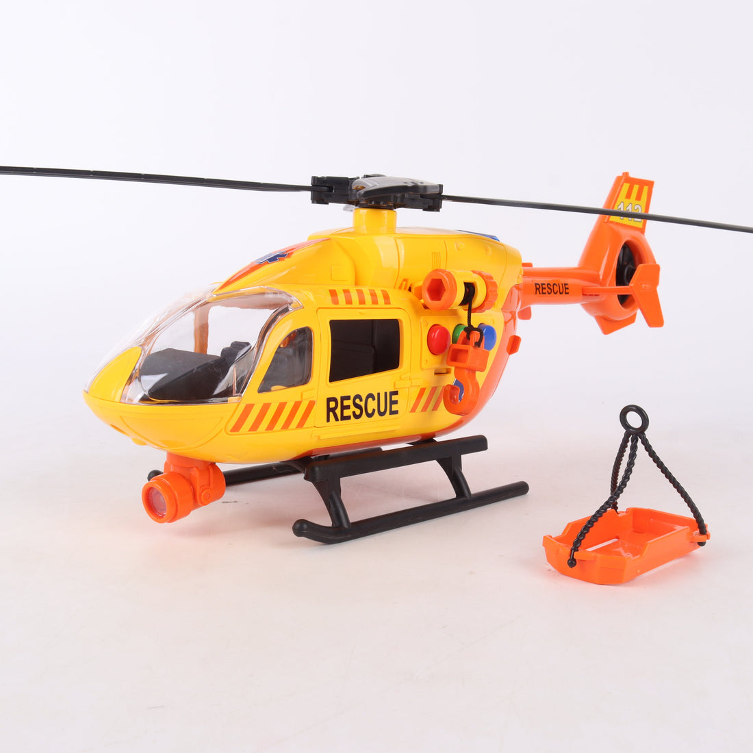 Helicóptero de Rescate con luces y sonido