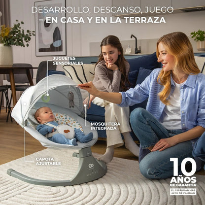 Silla Mecedora eléctrica Lumi 2 - Light Grey