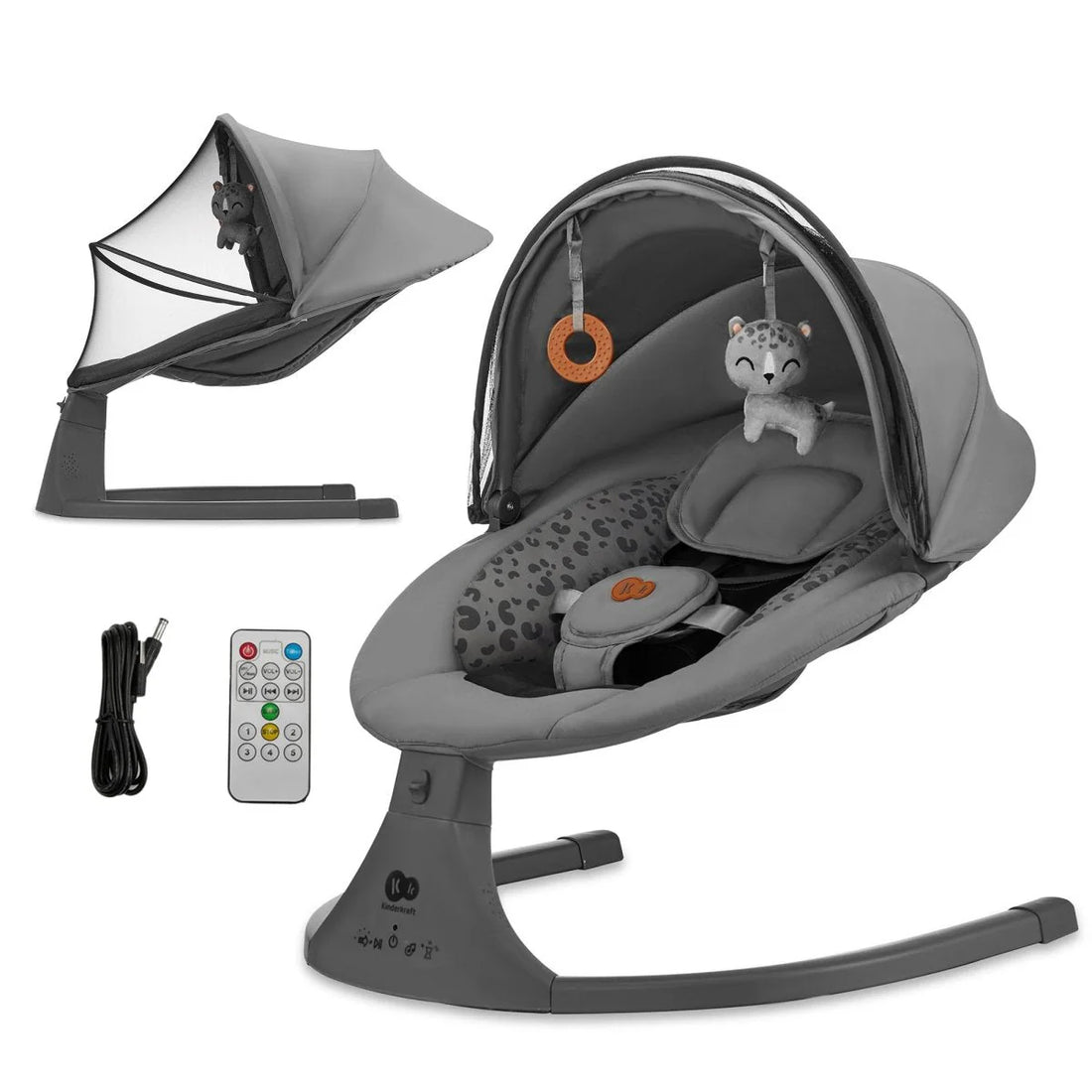Silla Mecedora eléctrica Lumi 2 - Dark Grey