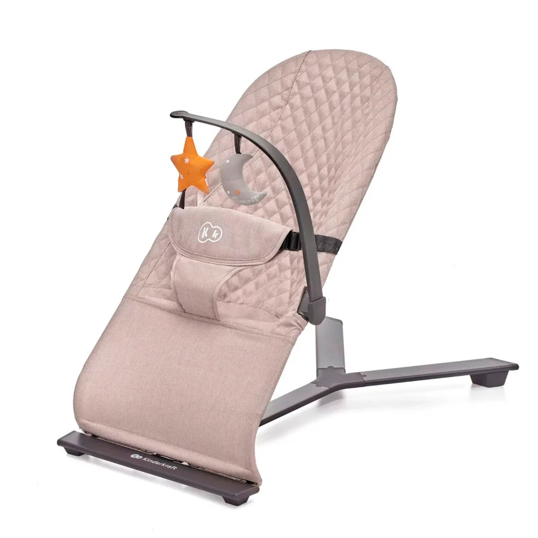 Silla mecedora-hamaca Mimi Beige