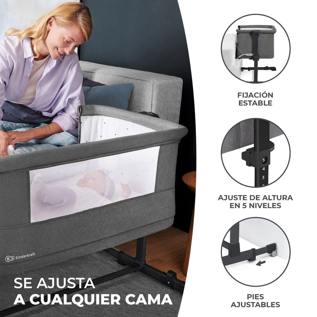 Cuna Colecho Neste Grow Beige
