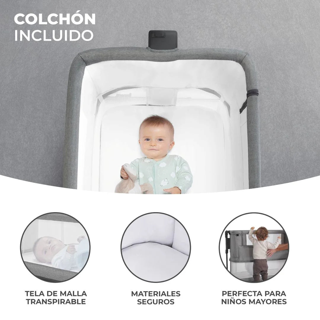 Cuna Colecho Neste Grow Beige