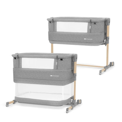 Cuna Colecho Neste Grow Light Grey Full Wood