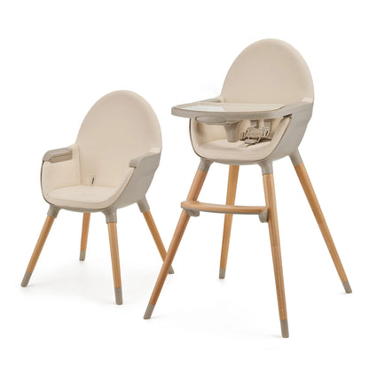 Silla de comer FINI 2 Beige