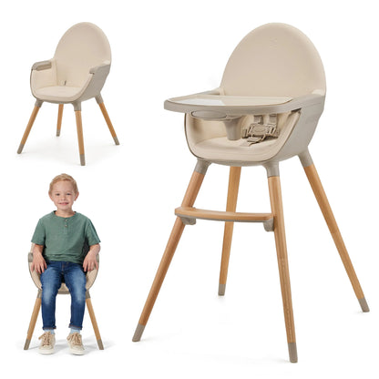 Silla de comer FINI 2 Beige