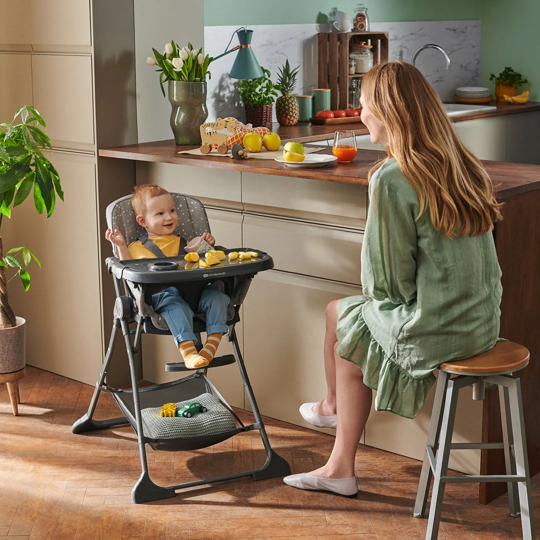 Silla de Comer Foldee Grey