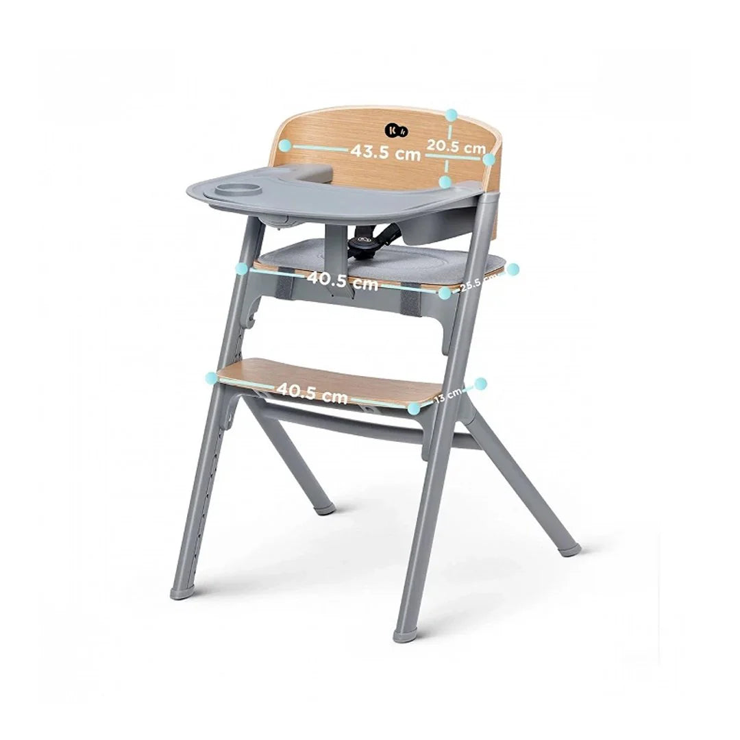 Silla de comer evolutiva Livy Wood