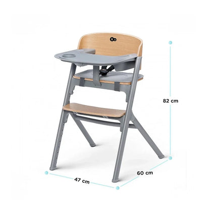 Silla de comer evolutiva Livy Wood