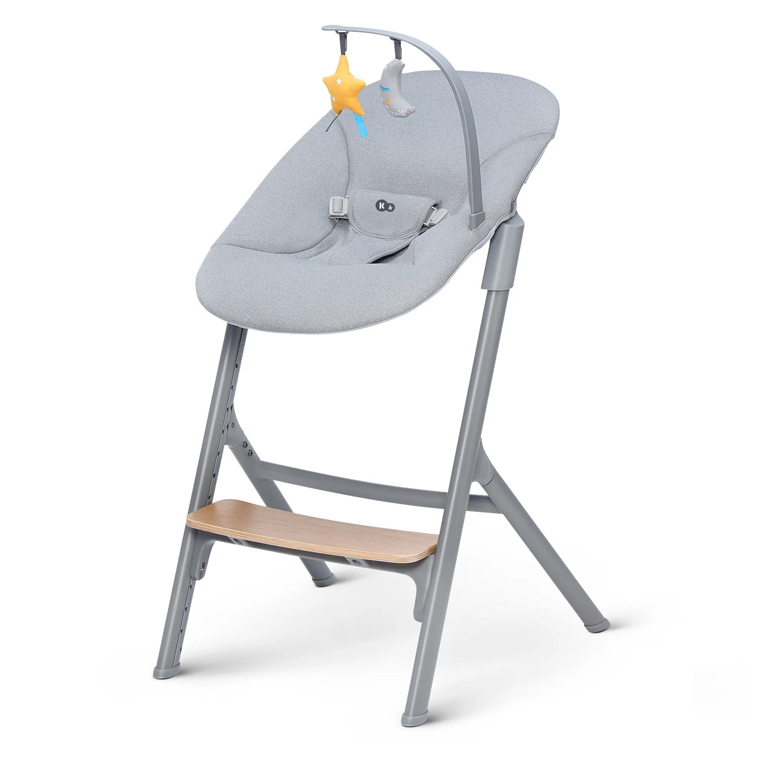 Silla de Comer Evolutiva LIVY 4 en 1 Wood + Silla Mecedora Calmee