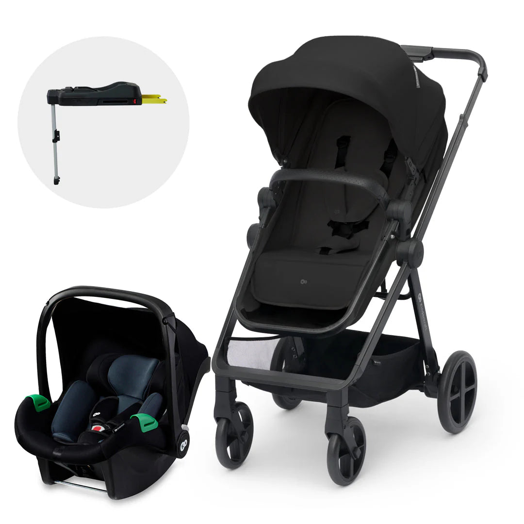 Travel System Newly 3 en 1 + Base Mink FX Black