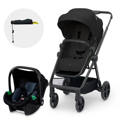 Travel System Newly 3 en 1 + Base Mink FX Black