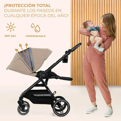 Travel System Yoxi Beige