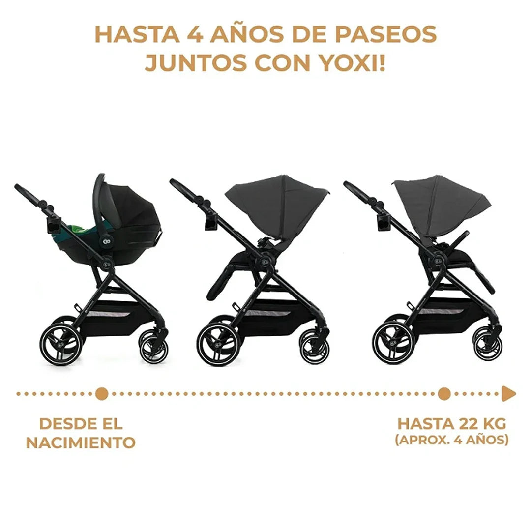 Travel System Yoxi Gris