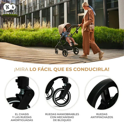 Travel System Yoxi Gris
