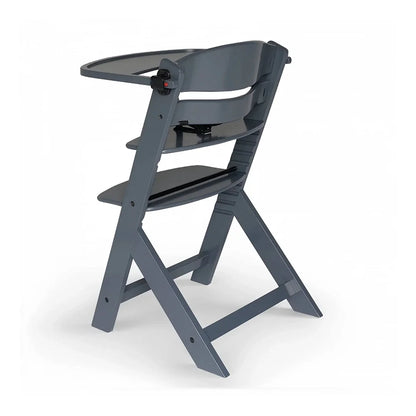 Silla de comer evolutiva 4 en 1: Silla Enock Full Grey + mecedora Calmee