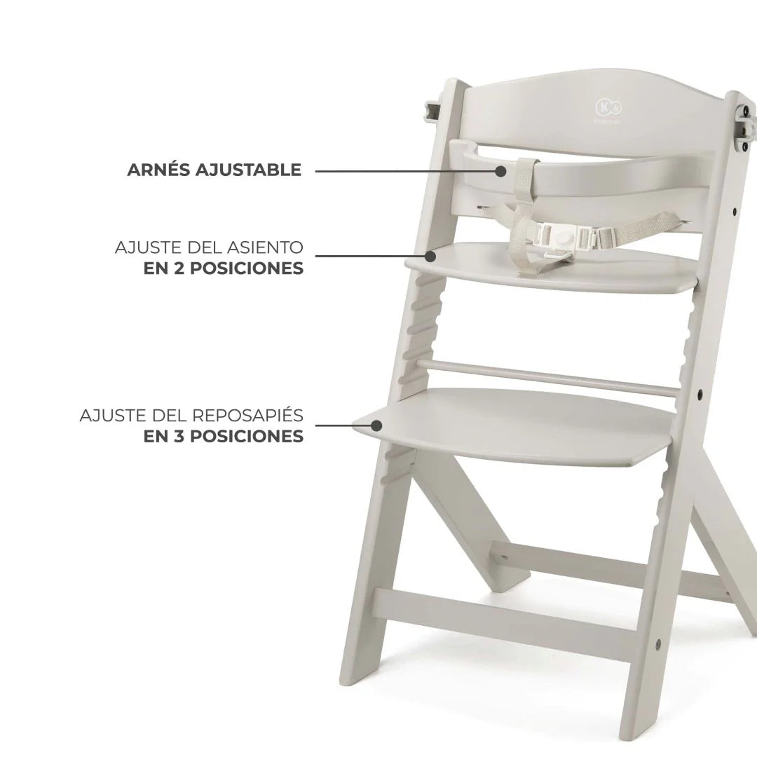 Silla de Comer Evolutiva 3 en 1 Enock Beige