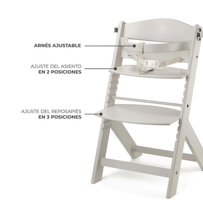 Silla de Comer Evolutiva 3 en 1 Enock Beige