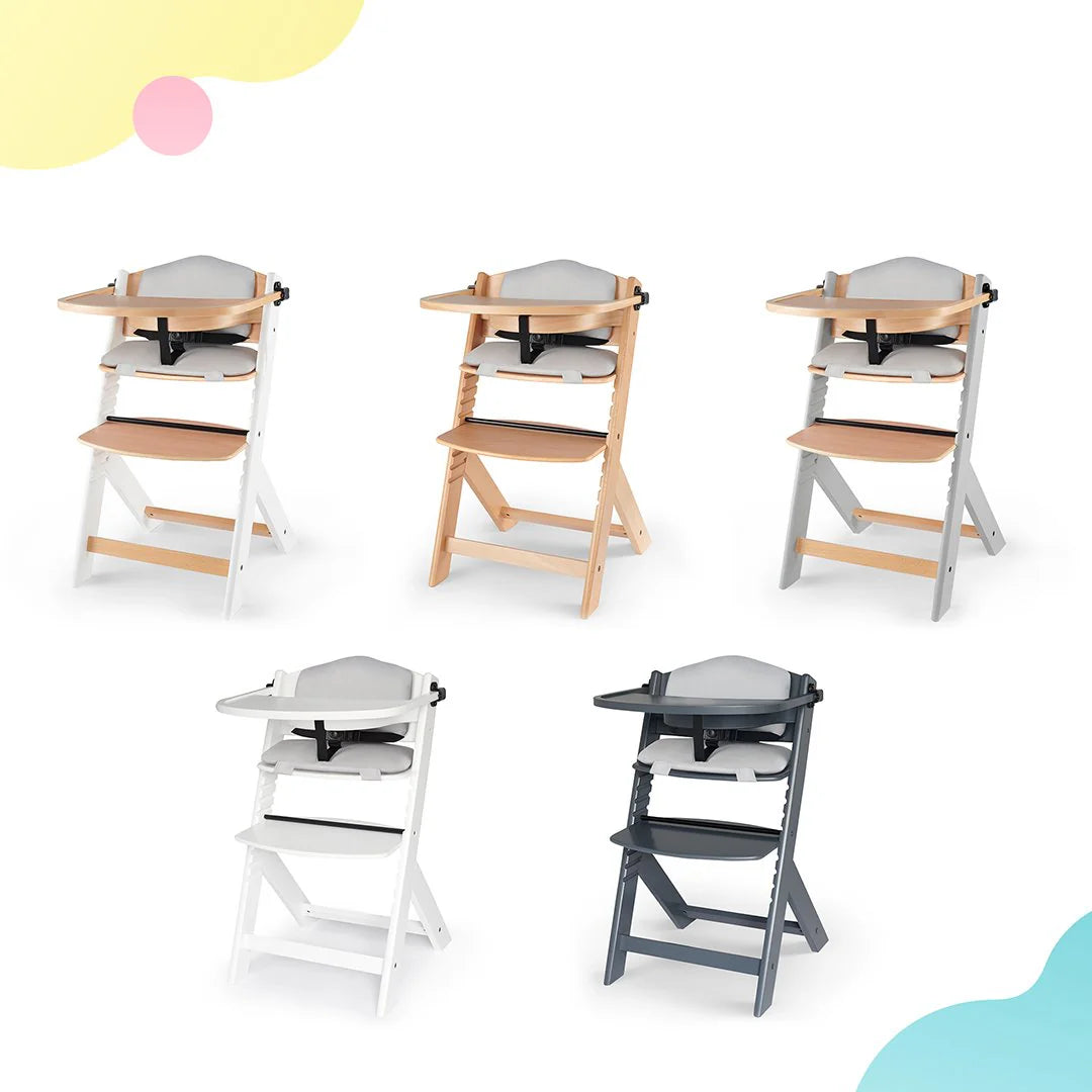 Silla de Comer Evolutiva 3 en 1 Enock Full White