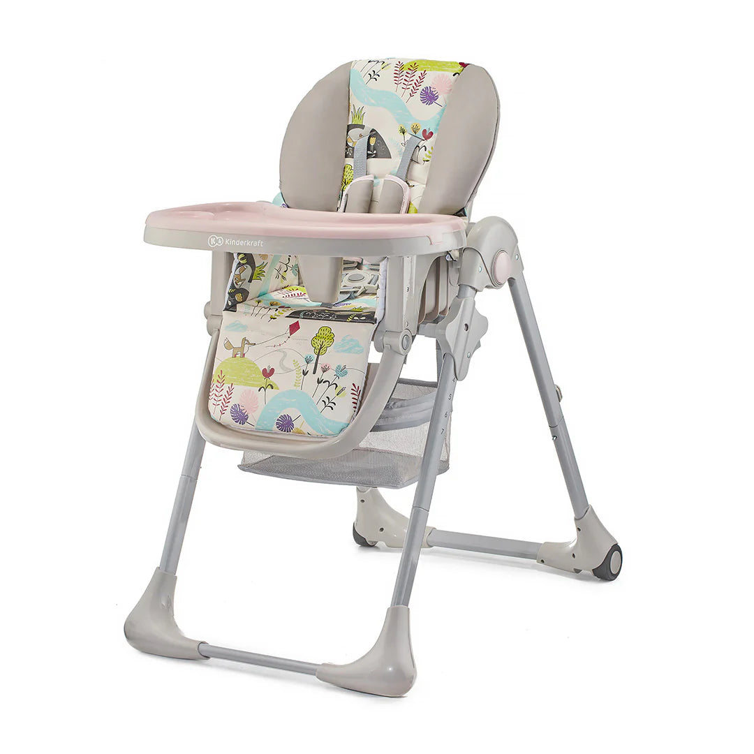 Silla de Comer Plegable Yummy Pink