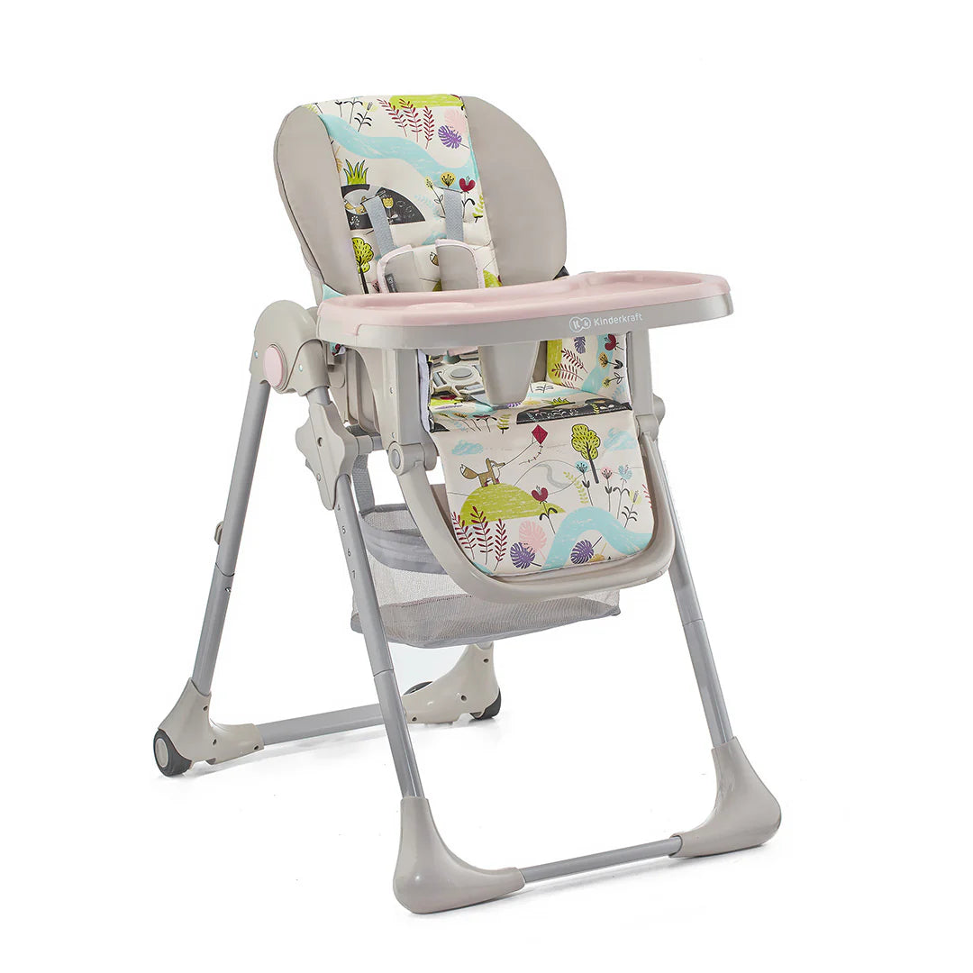 Silla de Comer Plegable Yummy Pink