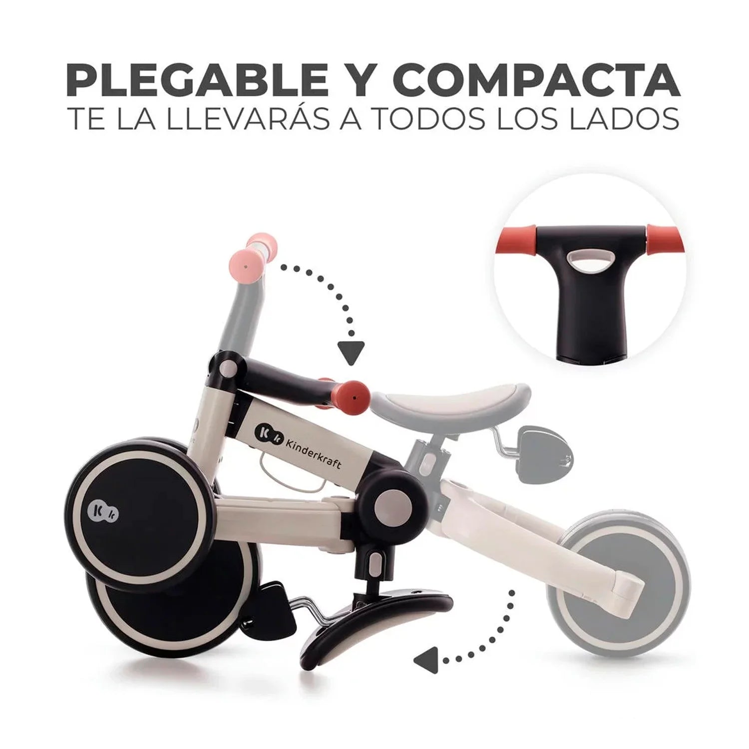 Triciclo 4Trike 3 en 1 - Silver Grey