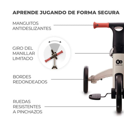 Triciclo 4Trike 3 en 1 - Silver Grey