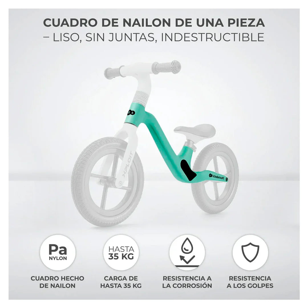 Bicicleta de Balance Xploit Turquesa