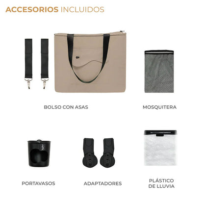 Coche de Paseo Yoxi Sand Beige