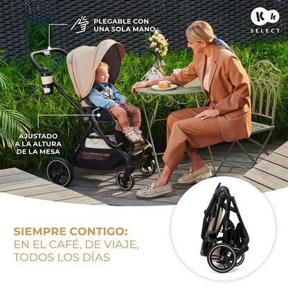 Coche de Paseo Yoxi Sand Beige