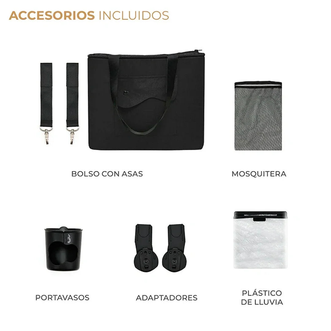 Coche de Paseo Yoxi Pure Black