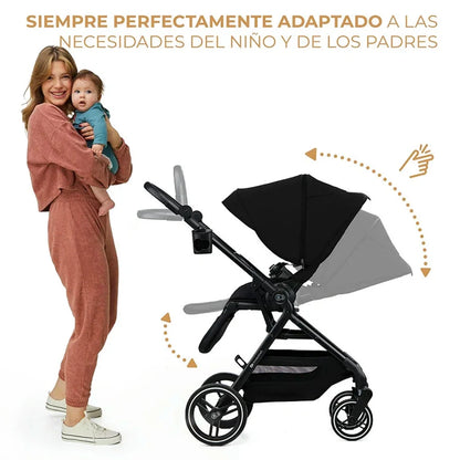 Coche de Paseo Yoxi Pure Black