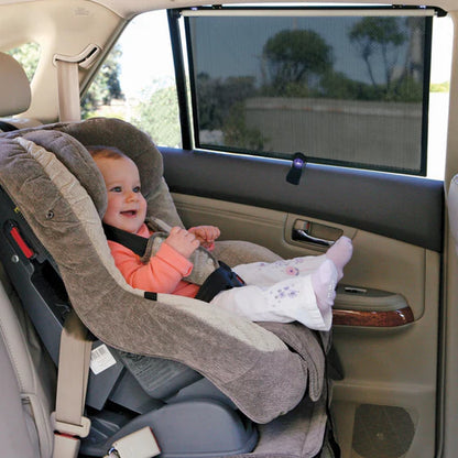 Cortina roller ajustable para auto