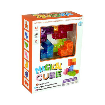 Juego Magnético Magical Cube 7 Piezas