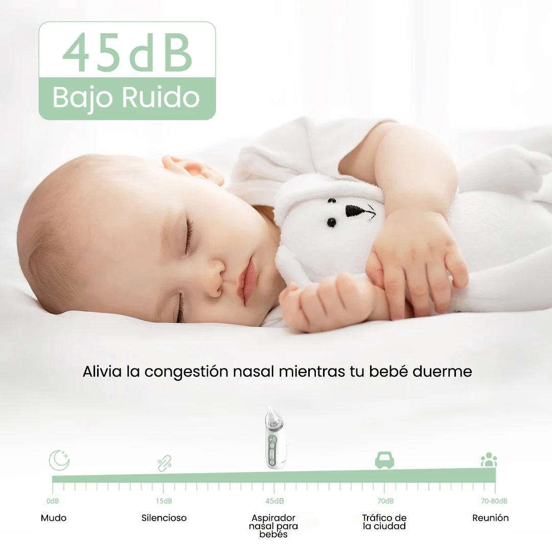 Aspirador nasal eléctrico