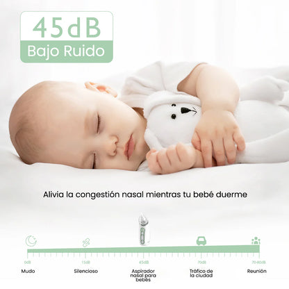 Aspirador nasal eléctrico