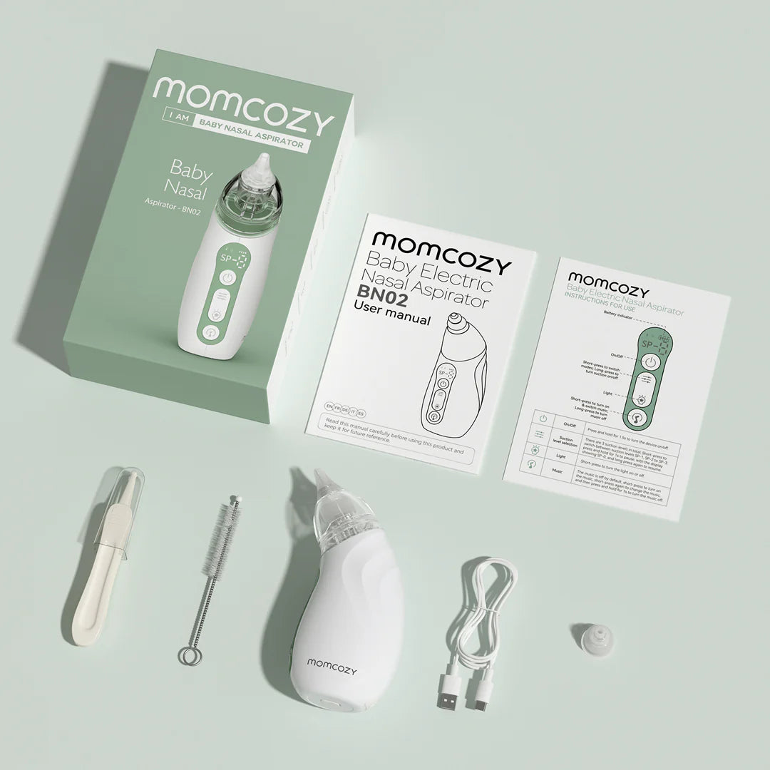Aspirador nasal eléctrico