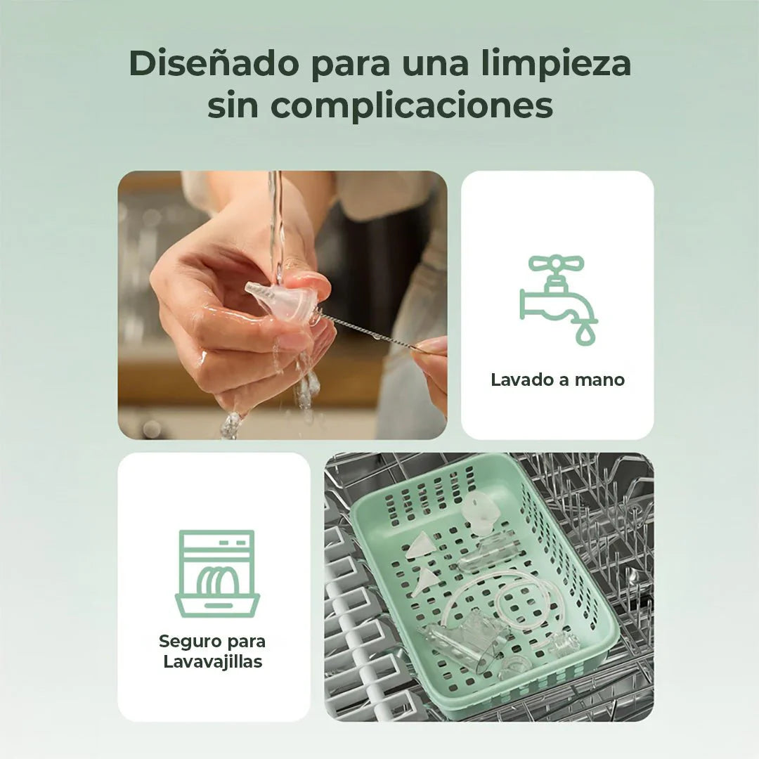 Aspirador Nasal Eléctrico 2 en 1 BreezyClear Pro Grado Hospitalario