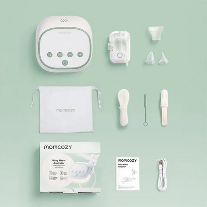 Aspirador Nasal Eléctrico 2 en 1 BreezyClear Pro Grado Hospitalario