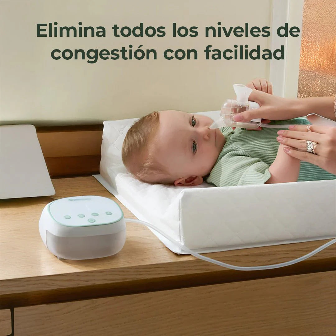 Aspirador Nasal Eléctrico 2 en 1 BreezyClear Pro Grado Hospitalario