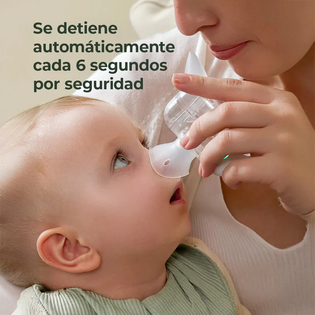 Aspirador Nasal Eléctrico 2 en 1 BreezyClear Pro Grado Hospitalario