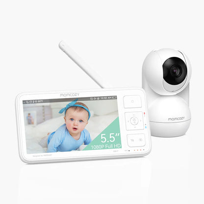 Monitor de Bebé Momcozy 1080P con Pantalla de 5.5"