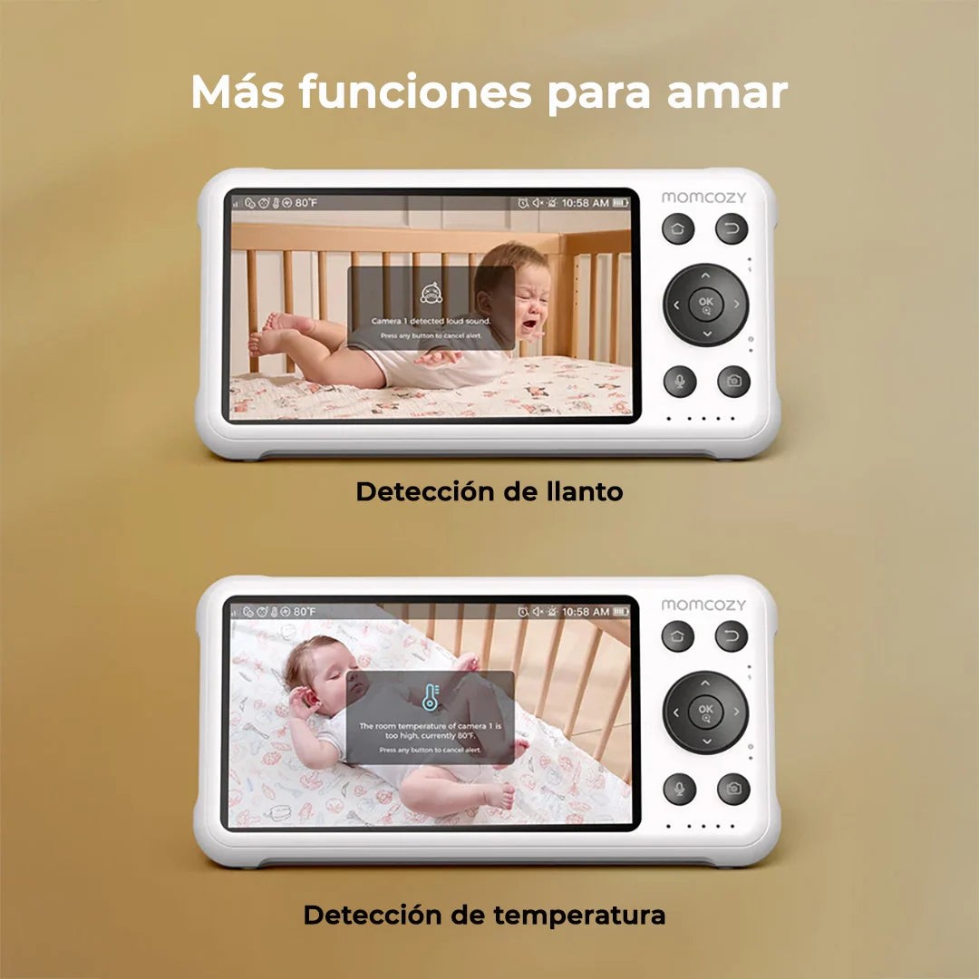 Monitor de Bebe Full HD Wi-Fi 5"