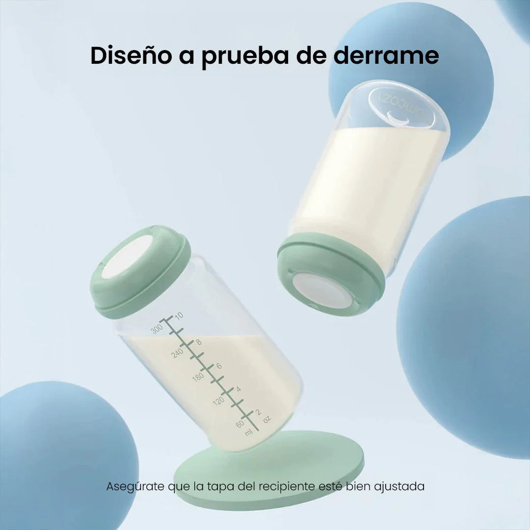Set de 4 botellas de almacenamiento