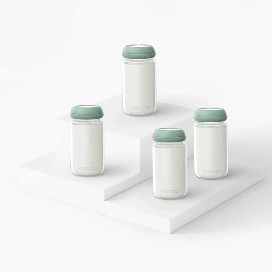 Set de 4 botellas de almacenamiento