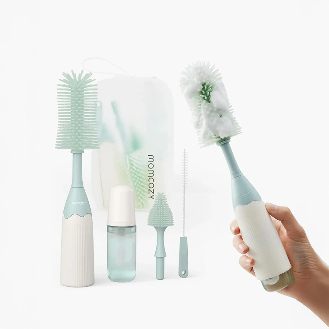 Kit de Cepillos para Mamaderas Verde