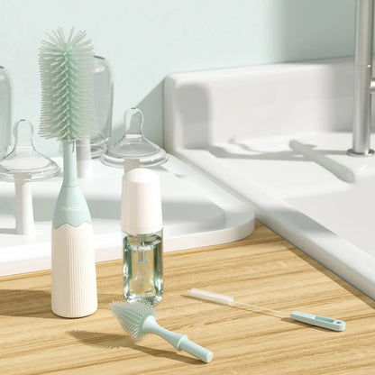 Kit de Cepillos para Mamaderas Verde
