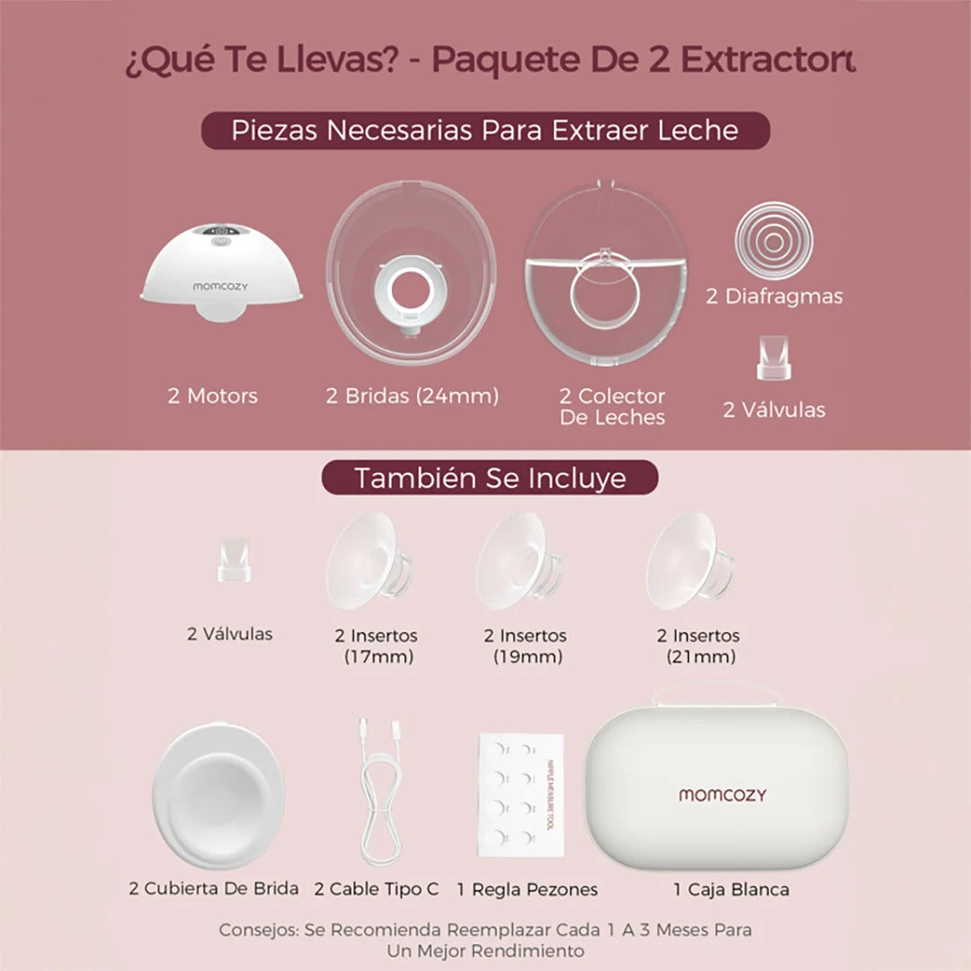 Extractor de Leche Materna M5 Smart