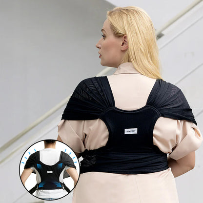 Portabebé Fular Malla Black